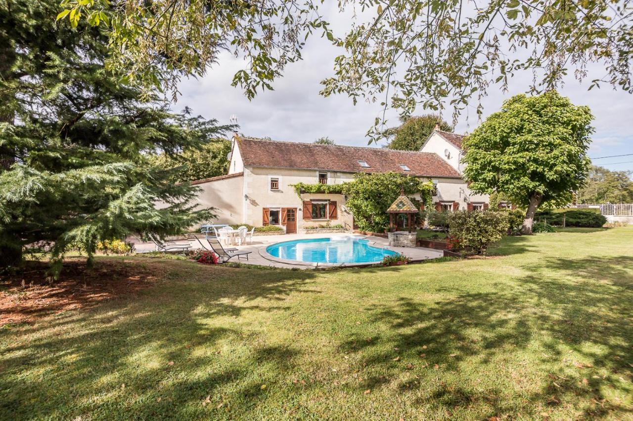 Entre Canal Et Vignes Bed and Breakfast Escolives-Sainte-Camille Exterior foto